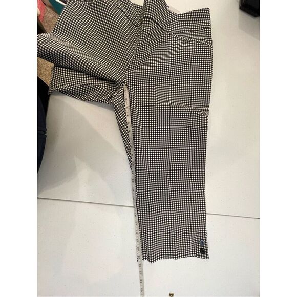 Chicos women’s capri black white checkered size 3 or XL. NWT - Picture 5 of 7